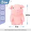imageHopearl Talking Elephant Repeats What You Say Nodding Electric Interactive Animated Toy Speaking Plush Buddy Gift for Toddlers Grey 8Pig