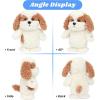 imageHopearl Talking Singing Donkey Repeats What You Say Walking Electric Interactive Animated Toy Speaking Plush Buddy Gifts for Toddlers 8Cockapoo