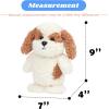 imageHopearl Talking Singing Donkey Repeats What You Say Walking Electric Interactive Animated Toy Speaking Plush Buddy Gifts for Toddlers 8Cockapoo