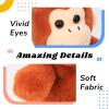 imageHopearl Talking Singing Donkey Repeats What You Say Walking Electric Interactive Animated Toy Speaking Plush Buddy Gifts for Toddlers 8Monkey