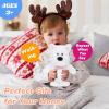 imageHopearl Talking Singing Donkey Repeats What You Say Walking Electric Interactive Animated Toy Speaking Plush Buddy Gifts for Toddlers 8Westie