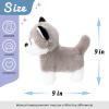 imageHopearl Walking Husky Interactive Electronic Pet Musical Dog Toy Remote Control Leash Animated Puppy Singing Barking Wagging Tail Touch Recognition Gifts for Toddlers Birthday Gray 9Husky