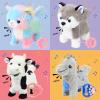 imageHopearl Walking Husky Interactive Electronic Pet Musical Dog Toy Remote Control Leash Animated Puppy Singing Barking Wagging Tail Touch Recognition Gifts for Toddlers Birthday Gray 9Husky