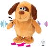 imageHopearl Talking Chicken Repeats What You Say Walking Chick Electric Interactive Animated Toy Speaking Plush Buddy Gifts for Toddlers Birthday 9Dog