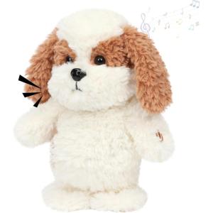 imageHopearl Talking Singing Donkey Repeats What You Say Walking Electric Interactive Animated Toy Speaking Plush Buddy Gifts for Toddlers 8Cockapoo