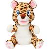 imageHopearl Plush Bird Hand Puppet with Open Movable Mouth for Imaginative Play Role Play Interactive Toy for Storytelling Teaching Puppet Theater Gifts for Kids Boys Girls Blue 16Cheetah