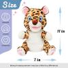 imageHopearl Plush Bird Hand Puppet with Open Movable Mouth for Imaginative Play Role Play Interactive Toy for Storytelling Teaching Puppet Theater Gifts for Kids Boys Girls Blue 16Cheetah