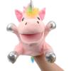imageHopearl Plush Bird Hand Puppet with Open Movable Mouth for Imaginative Play Role Play Interactive Toy for Storytelling Teaching Puppet Theater Gifts for Kids Boys Girls Blue 16Unicorn Pink 1