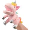imageHopearl Plush Bird Hand Puppet with Open Movable Mouth for Imaginative Play Role Play Interactive Toy for Storytelling Teaching Puppet Theater Gifts for Kids Boys Girls Blue 16Unicorn Pink 1