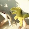 imageHopearl Plush Bird Hand Puppet with Open Movable Mouth for Imaginative Play Role Play Interactive Toy for Storytelling Teaching Puppet Theater Gifts for Kids Boys Girls Blue 16Shark