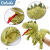 imageHopearl Plush Bird Hand Puppet with Open Movable Mouth for Imaginative Play Role Play Interactive Toy for Storytelling Teaching Puppet Theater Gifts for Kids Boys Girls Blue 16Green Dinosaur