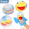 imageHopearl Plush Bird Hand Puppet with Open Movable Mouth for Imaginative Play Role Play Interactive Toy for Storytelling Teaching Puppet Theater Gifts for Kids Boys Girls Blue 16Blue Bird