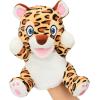 imageHopearl Plush Bird Hand Puppet with Open Movable Mouth for Imaginative Play Role Play Interactive Toy for Storytelling Teaching Puppet Theater Gifts for Kids Boys Girls Blue 16Cheetah