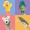 imageHopearl Plush Bird Hand Puppet with Open Movable Mouth for Imaginative Play Role Play Interactive Toy for Storytelling Teaching Puppet Theater Gifts for Kids Boys Girls Blue 1611 Mouse