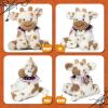 imageHopearl Adorable Christmas Plush Cow Toy Floppy Dairy Cattle Soft Stuffed Animal Cute Xmas Gifts for Boys Girls Kids Toddlers Light Brown 9Halloween Light Brown