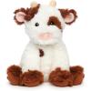 imageHopearl Adorable Plush Cow Toy Floppy Dairy Cattle Soft Stuffed Animal Cute Birthday Gifts for Boys Girls Kids Toddlers Brown 9