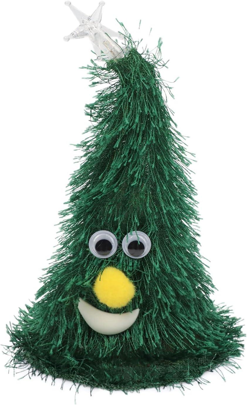 imageHopearl Singing Dancing Christmas Tree Twinkling Star Rockin Electric Interactive Animated Toy Plush Buddy Gift for Toddlers 7