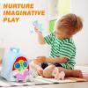 imageHopearl Magic Unicorn House Interactive Plush Toy Set Fun Playhouse for Toddlers Early Learning Educational Gift for Kids Cute Pony Hide ampamp Seek Game 11