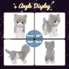 image:imageHopearl LED Musical Stuffed Puppy Lighting Up Singing Plush Dog Adjustable Volume Lullaby Animated Soothe Birthday Festival for Kids Toddler Girls White 14Gray CatLED no music