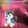 image:imageHopearl LED Musical Stuffed Puppy Lighting Up Singing Plush Dog Adjustable Volume Lullaby Animated Soothe Birthday Festival for Kids Toddler Girls White 14Husky DogLED  Music