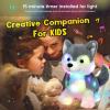 image:imageHopearl LED Musical Stuffed Puppy Lighting Up Singing Plush Dog Adjustable Volume Lullaby Animated Soothe Birthday Festival for Kids Toddler Girls White 14Husky DogLED  Music