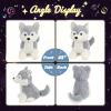 image:imageHopearl LED Musical Stuffed Puppy Lighting Up Singing Plush Dog Adjustable Volume Lullaby Animated Soothe Birthday Festival for Kids Toddler Girls White 14Husky DogLED  Music