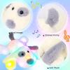 image:imageHopearl LED Musical Stuffed Puppy Lighting Up Singing Plush Dog Adjustable Volume Lullaby Animated Soothe Birthday Festival for Kids Toddler Girls White 14White PuppyLED  Music