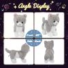 image:imageHopearl LED Musical Stuffed Puppy Lighting Up Singing Plush Dog Adjustable Volume Lullaby Animated Soothe Birthday Festival for Kids Toddler Girls White 14Gray CatLED  Music1