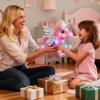 image:imageHopearl LED Plush Unicorn Lighting Up Stuffed Animal Floppy Night Lights Glow in The Dark Birthday Festival for Kids Toddler Girls Pink 16Rainbow UnicornLED  Music