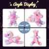 image:imageHopearl LED Plush Unicorn Lighting Up Stuffed Animal Floppy Night Lights Glow in The Dark Birthday Festival for Kids Toddler Girls Pink 16Rainbow UnicornLED no music