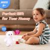 image:imageHopearl Talking Singing Cow with Red Bib Repeats What You Say Walking Dairy Cattle Electric Interactive Animated Toy Speaking Plush Buddy Gifts for Toddlers 9Cat