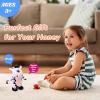 image:imageHopearl Talking Singing Cow with Red Bib Repeats What You Say Walking Dairy Cattle Electric Interactive Animated Toy Speaking Plush Buddy Gifts for Toddlers 9Cow