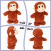 image:imageHopearl Talking Singing Cow with Red Bib Repeats What You Say Walking Dairy Cattle Electric Interactive Animated Toy Speaking Plush Buddy Gifts for Toddlers 9Monkey
