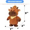 image:imageHopearl Talking Singing Cow with Red Bib Repeats What You Say Walking Dairy Cattle Electric Interactive Animated Toy Speaking Plush Buddy Gifts for Toddlers 9Highland Cow