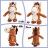 image:imageHopearl Talking Singing Cow with Red Bib Repeats What You Say Walking Dairy Cattle Electric Interactive Animated Toy Speaking Plush Buddy Gifts for Toddlers 9Donkey