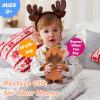 image:imageHopearl Talking Singing Cow with Red Bib Repeats What You Say Walking Dairy Cattle Electric Interactive Animated Toy Speaking Plush Buddy Gifts for Toddlers 9Highland Cow