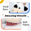 image:imageHopearl Talking Singing Cowgirl Repeats What You Say Girl Walking Doll Electric Interactive Animated Toy Speaking Plush Buddy Gifts for Toddlers 8Cow with Bib