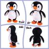 image:imageHopearl Talking Singing Cowgirl Repeats What You Say Girl Walking Doll Electric Interactive Animated Toy Speaking Plush Buddy Gifts for Toddlers 8Penguin