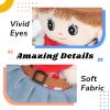 image:imageHopearl Talking Singing Cowgirl Repeats What You Say Girl Walking Doll Electric Interactive Animated Toy Speaking Plush Buddy Gifts for Toddlers 8White Cowgirl