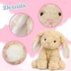 image:imageHopearl Adorable Mouse Plush Toy Floppy Ultra Rat Haggable Soft Stuffed Animal Holiday Birthday Gift for for Boys Girls Kids Toddlers Gray 9Brown Bunny