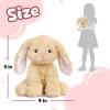 image:imageHopearl Adorable Mouse Plush Toy Floppy Ultra Rat Haggable Soft Stuffed Animal Holiday Birthday Gift for for Boys Girls Kids Toddlers Gray 9Brown Bunny
