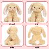 image:imageHopearl Adorable Mouse Plush Toy Floppy Ultra Rat Haggable Soft Stuffed Animal Holiday Birthday Gift for for Boys Girls Kids Toddlers Gray 9Brown Bunny