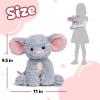 image:imageHopearl Adorable Mouse Plush Toy Floppy Ultra Rat Haggable Soft Stuffed Animal Holiday Birthday Gift for for Boys Girls Kids Toddlers Gray 9Mouse