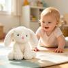 image:imageHopearl Adorable Mouse Plush Toy Floppy Ultra Rat Haggable Soft Stuffed Animal Holiday Birthday Gift for for Boys Girls Kids Toddlers Gray 9White Bunny
