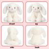 image:imageHopearl Adorable Mouse Plush Toy Floppy Ultra Rat Haggable Soft Stuffed Animal Holiday Birthday Gift for for Boys Girls Kids Toddlers Gray 9White Bunny