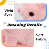 image:imageHopearl Walking Teddy Dog Interactive Electronic Pet Plush Toy Puppy Woof and Moving Animated Nodding Head Gifts for Toddlers Birthday Brown 7BunnyPink