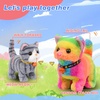 image:imageHopearl Walking Teddy Dog Interactive Electronic Pet Plush Toy Puppy Woof and Moving Animated Nodding Head Gifts for Toddlers Birthday Brown 7CatGray