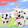image:imageHopearl Walking Teddy Dog Interactive Electronic Pet Plush Toy Puppy Woof and Moving Animated Nodding Head Gifts for Toddlers Birthday Brown 7DogBlack Point