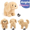 image:imageHopearl Walking Teddy Dog Interactive Electronic Pet Plush Toy Puppy Woof and Moving Animated Nodding Head Gifts for Toddlers Birthday Brown 7DogBrown