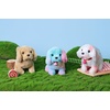 image:imageHopearl Walking Teddy Dog Interactive Electronic Pet Plush Toy Puppy Woof and Moving Animated Nodding Head Gifts for Toddlers Birthday Brown 7DogRainbow